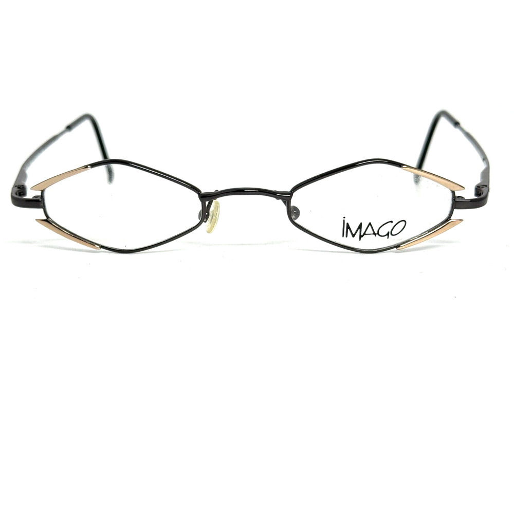 Imago Eyeglasses Frames OCIs 44-22 Silver black Gold H15516‎